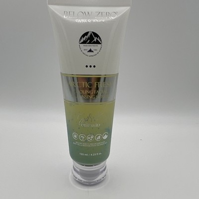 Below Zero Arctic Fresh Cooling Refreshing Facial Scrub Fresh Scent 125 ml NEW