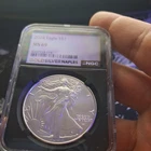 2024 W $1 American Silver Eagle NGC MS69 Gold Silver Naples 1oz