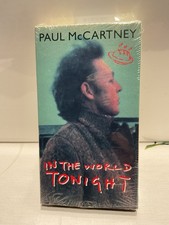 The Beatles Paul McCartney VHS Tape: “In The World Tonight”