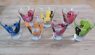 7x Cinzano Gläser Cin Cin Sammelglas limited Glas