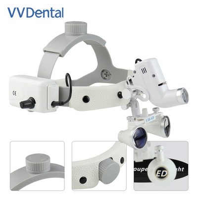 Headband LED Magnifier 2.5X, 3.5X Magnifying Glass With LED Light Portable Light
