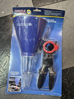 #ad New Carlyle NAPA Funnel Kit Clamp On Oil Filter Part# NSFUNIVFC $21.00