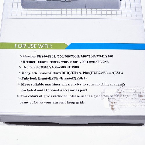 Sew Tech Embroidery Hoops Set 4in1 for Brother Babylock Etc *See Compatible List - Picture 6 of 11