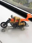 Vintage Mattel 1971 Hot Wheels Rumblers High Tailer  Motorcycle w/ Track Nice