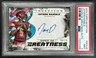 JAYDEN DANIELS PSA 9 2024 TOPPS INCEPTION ROOKIE DAWN OF GREATNESS AUTO RC 4/20