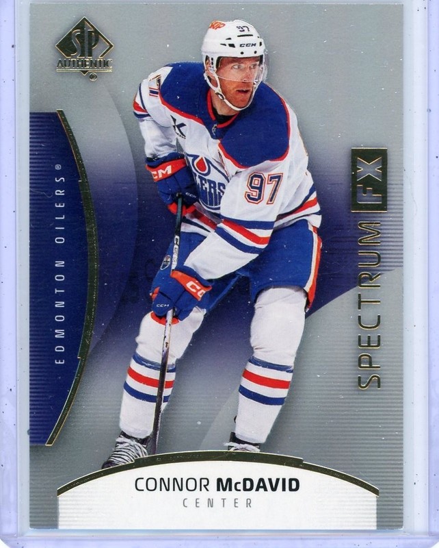 2025-26 SP AUTHENTIC HOCKEY SPECTRUM FX S-26, OILERS Connor McDavid