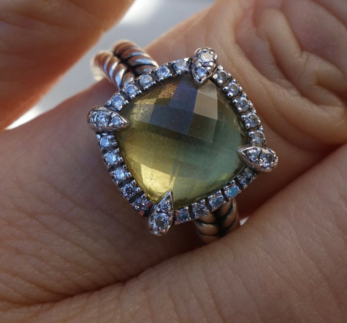 David yurman hotsell emerald engagement rings