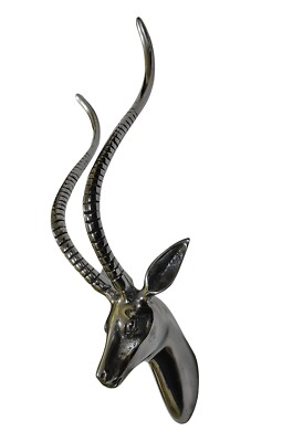 Metal Wall Mount Deer Head Stag Head Antelope Gazelle 17 inches