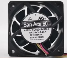 Sanyo 9G0624P4H003 24V 0.25A 6025 6CM Inverter Cooling Fan