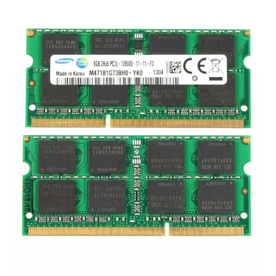 32GB 16GB 8GB DDR3 / DDR3L 1600MHz PC3 / PC3L 204-Pin Laptop Memory Samsung LOT - Image 4 of 4