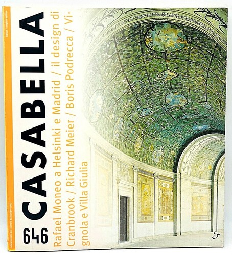 Casabella 646 giugno 1997 Rivista Architettura Vignola Villa Giulia Rafael Moneo