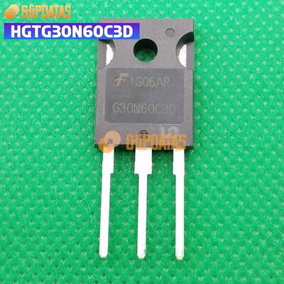 10PCS G30N60C3D HGTG30N60C3D TO-247 Integrated Circuit #R10