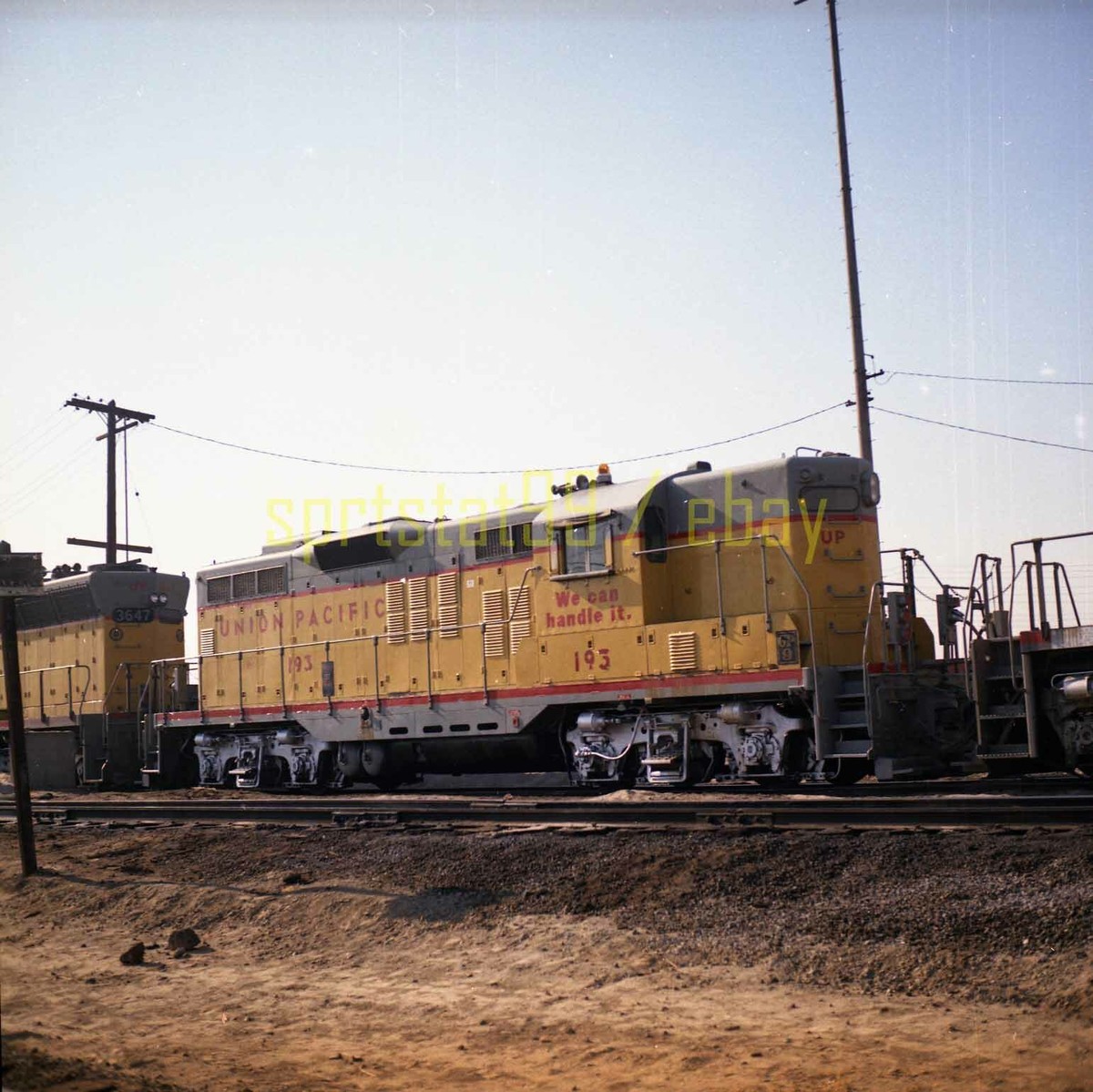 1974 UP Union Pacific EMD GP9 Locomotive #193 - Vintage Railroad