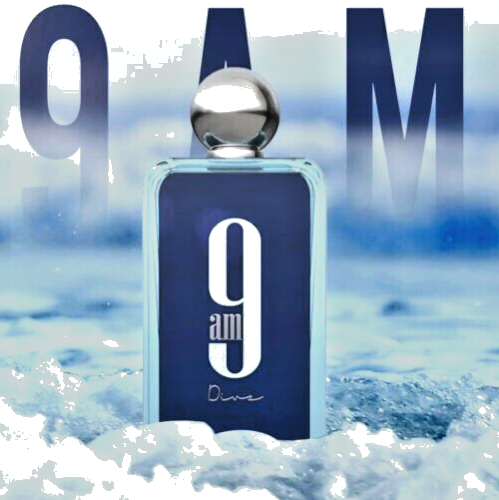 AFNAN 9am Dive 香水 100ml AFNAN 9AM DIVE EAU DE PARFUM UNISEX 3.4 Oz / 100 ml 🥇Super Rich