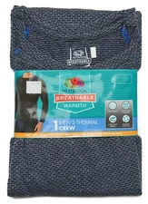 Fruit of the Loom #11187 NEW Men's Breathable Long Sleeve Thermal Crew Shirt 