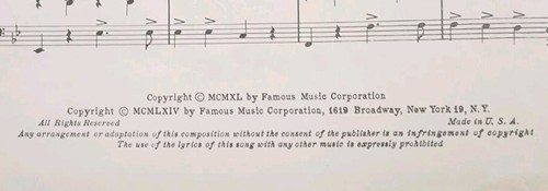 THE FIRST NIGHT OF THE FULL MOON Sheet Music 1965 Jack Jones Piano Guitar - Picture 2 of 6