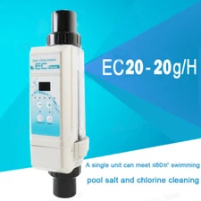 Salt Chlorine Generator Swimming Pool Spa Electrolysis Salt Water System 20g/H