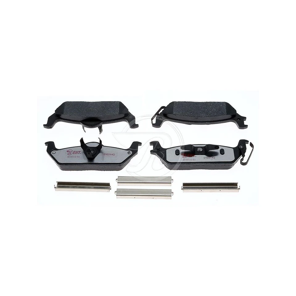 2 pastillas de freno delanteras traseras Raybestos para Ford F-150 2004 2005 2006 2007 2008 2009 Foto 2 de 4