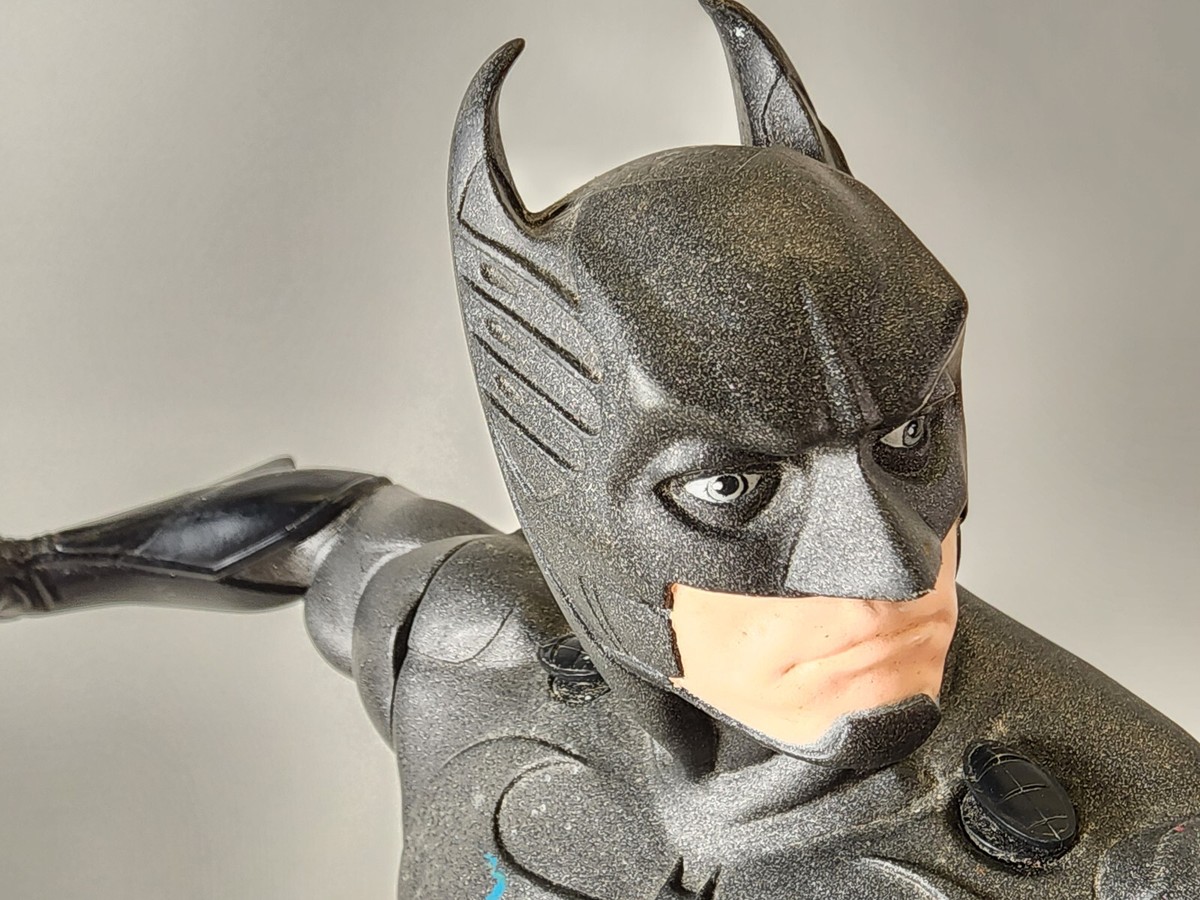 1995年KennerBatmanForeverUltimateBatman箱付 Used Batman Forever Ultimate by Kenner 1995 Rare Vintage Black