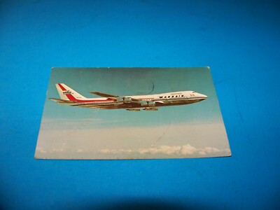 Wardair Boeing 747 CF-DJC the ''Phil Garratt''  Vintage Postcard