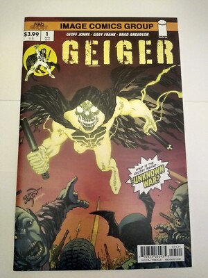 Bild Geiger 1 Cover Larsen Variante Geoff Johns Erstdruck