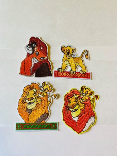 Disney themed iron on patches (4total) (lion king)