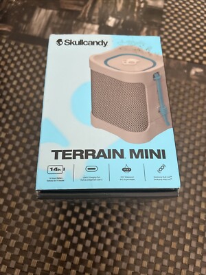 Skullcandy Terrain Mini Wireless Bluetooth Speaker (Grey)