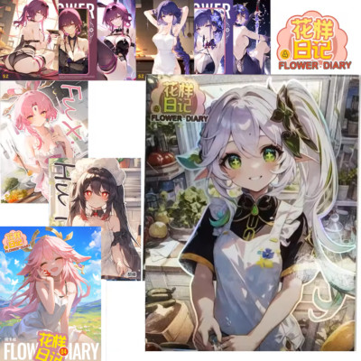 Flower Diary 4 Goddess Spicy Waifu Trading Cards Booster Box Anime