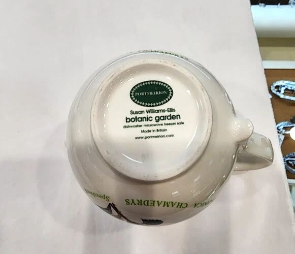 NUEVO PORTMEIRION Juego de Crema y Azúcarero Jardín Botánico DISTRIBUIDOR AUTORIZADO Foto 4 de 4