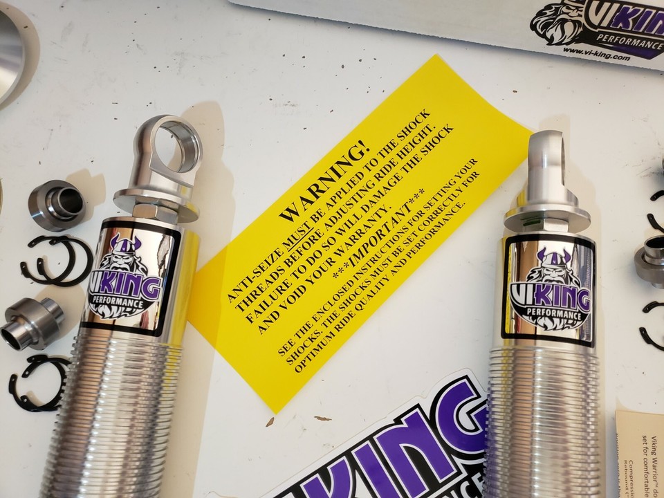 Universal Rear Coilover Kit Viking Warrior Mini-Tub Double Adjustable ...