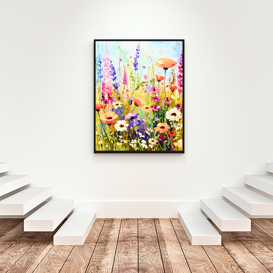 Pracht Creatives Hobby Diamond Painting Set, Tableau Avec Motif De Coupe De Fruits Et Accessoires, Set De Bricolage Pour Peindre Avec Des Petites