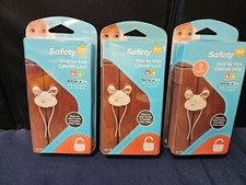 Safety 1st White Plastic Cabinet Flex Locks New In Box 4 Total