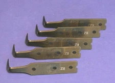 Equalizer Z 1-1/4" (31.75MM) Z Coined Cold Knife Blades • 5 Pack (Z8)