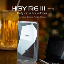 HiBy R6III 2025 / R6 Gen 3 Android 12 Music Player MP3 USB DAC HIFI WiFi