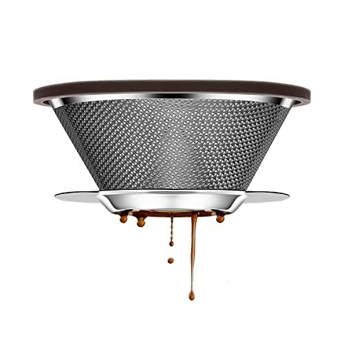 Pour Over Coffee Dripper,Without Filter 
