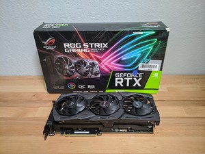 Asus Geforce Rtx 80 Oc Edition Hdmi Graphics Card Rog Strix Rtx80 O8g Gaming Ebay
