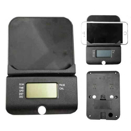 Monitor tachimetro LCD con frequenza cardiaca per cyclette computer bici esercizio - Foto 2 di 9