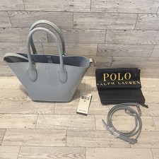 Nwt Polo Ralph Lauren Patent Leather Small Bellport Tote