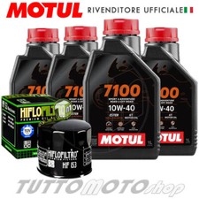 Tagliando DUCATI 749 S 2003 2004 2005 2006 / Kit Olio Motul 7100 10W40 + Filtro