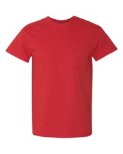 Gildan Heavy Cotton  Pocket T-Shirt 5300 - Red - X-Large