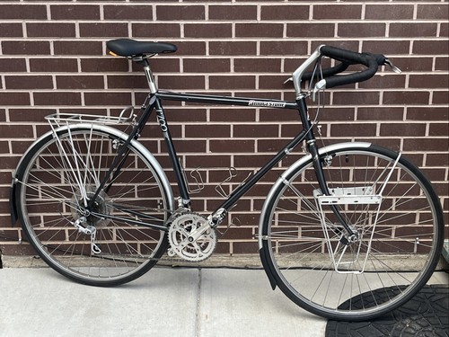 1985 Bridgestone T700 Touring Bike - Fenders, racks, bottle cages, & extras incl