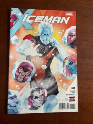 ICEMAN # 1 NM MARVEL COMICS 2017 X-MEN