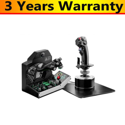 Original F16 Viper TQS Mission Pack and HOTAS Warthog Joystick for Thrustmaster