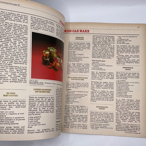 Canadian Living Magazine The Merry Christmas Cookbook Special 1980 VTG Recipes - Foto 8 di 10
