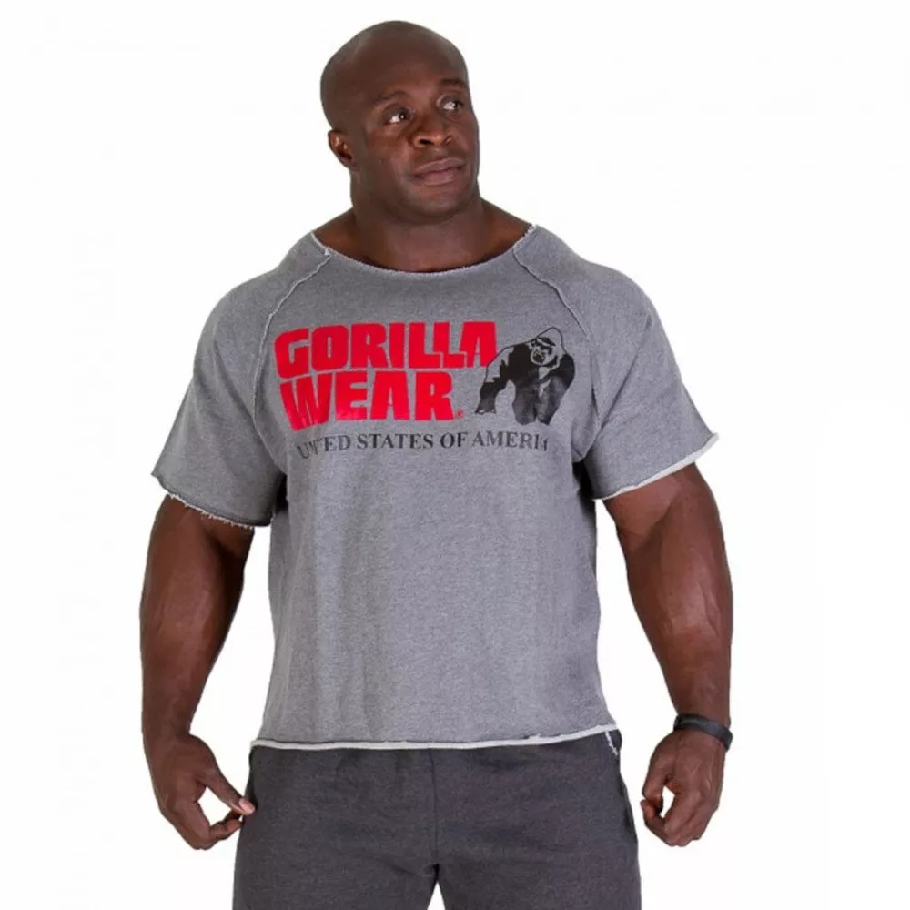 Gorilla Wear Classic Work Out Top Bodybuilding Rag Top Sportswear