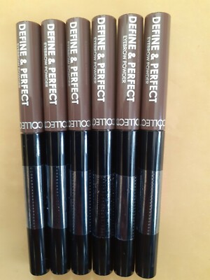 Konvolut 2000 Augenbrauenpuder Color Defin and Perfect Blond 6er Pack Tester 