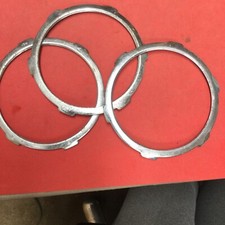 4  Zinc Plated Steel Rigid Conduit IMC Locknut lot of 5 