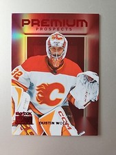 2023-24 Metal Universe Hockey Premium Prospects Star Rubies Dustin Wolf PP-21...