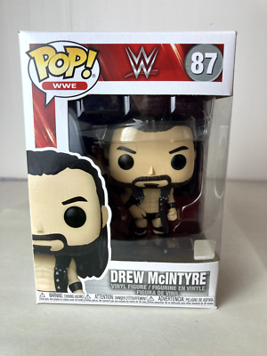 WWE DREW MCINTYRE FUNKO POP #87 | eBay