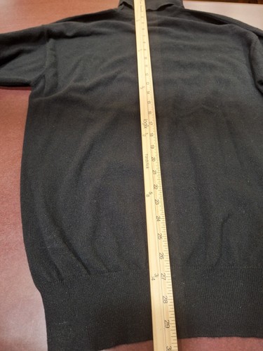 Vintage Cashmere & Company Women's Black Small Turtleneck Sweater Made In... - Picture 12 of 13
